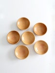 Mcm Japanese Wood Serving Bowls Set/6 - Etsy