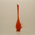 Vintage Art Glass With Handle Amberina as is V9612 - Etsy