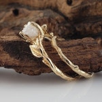 Lemon Yellow Knuckle Chain Ring E-011 - Etsy