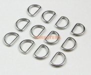 50pcs D Ring Metal D Ring Inner Diameter 10mm G5009 - Etsy