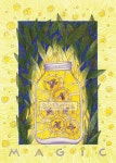 Magic Talisman  A7 Card  Fireflies Are Angels | Etsy