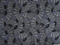 Japanese Kimono Fabric H1518 Japanese Fan Pattern Wool Remnant 61 - Etsy
