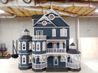1:12 Scale Wooden Dollhouse Kit Ashley Abigail A Gothic - Etsy