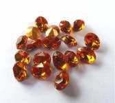 18 Topaz Swarovski 8x6mm Oval Rhinestones-Loose | Etsy