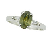 Platinum 1.51 Carat Genuine Natural Alexandrite Ring With GIA Report J4592 - Etsy