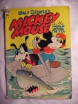 1948 Walt Disneys Mickey Mouse in the World Under the Sea No. 194 Golden Age Comic Book Published by Dell, 10 Cent Cartoon Comic... 
