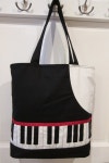 Bag for Everyday Musicians and Music Lovers Great | Etsy Piano Tote Bag for Everyday Musicians and Music Lovers Great Gift J1074