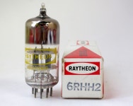 Raytheon 6RHH2 Vacuum Tube 6R-HH2 6BC8 6BZ8 - Etsy Raytheon 6RHH2 Vacuum Tube  6R-HH2  6BC8  6BZ8 - Etsy
