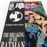 Batman 497 DC Comics 1993 Knightfall the Breaking of the Batman W/ Black Overlay - Etsy