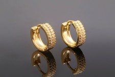 H2367-1pair/10pairs-gold Plated-14mm Special Cubic Lever Back Earrings, 4mm Thickness Hoops Earring Component, Nickel Free - Etsy