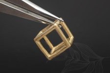 Matte Gold Plated Brass Cube Pendant, Cube Beads [H1046-2PCS/20PCS] - Etsy