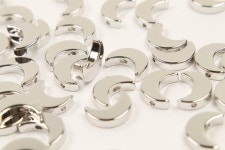 Crescent Moon Charm Nickel Free S23-R1 20 Pcs 12x5mm 3mm - Etsy