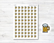 Beer Planner Stickers Beer Icon Stickers B082 - Etsy