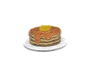 Pancake Stack Patch Custom Made - Etsy