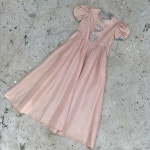 Vintage 1940s Girls Pink & Blue Taffeta Princess Gown | Etsy