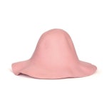 BABY PINK Wool Capeline Felt Hood Colors for Millinery Semi-product Hat - Etsy