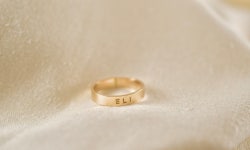 Custom Name Ring Personalized Name Stackable Ring Gold Filled or Sterling Silver Gift for Mom for Her Birthday Bridesmaids - Etsy
