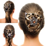 Fancy Comb Hair Accessory Hair Bun Maker French Twist Hair - Etsy
