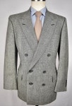 Christian Dior Gray Glen Check 100% Wool Double Breasted Two | Etsy Christian Dior Gray Glen Check 100% Wool Double Breasted Two... 
