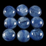 G1575 9 Pcs 10mm Kyanite Gemstone Round Cab Cabochon - Etsy