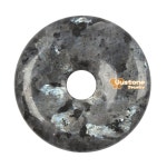 40mm G3570.2 Larvikite Donut Gemstone Pendant Focal Bead - Etsy