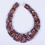 G1995.6 22mm to 35mm Purple Sea Sediment Jasper Copper Graduated Loose Beads Pendant Beads Set 13 - Etsy
