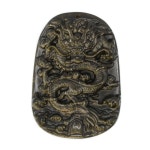 G2715.3 Natural Golden Obsidian Dragon Big Pendant Focal Charm Bead 60mm - Etsy
