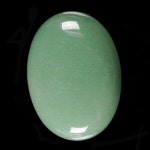 G2475 40mm Green Aventurine Oval Flatback Cab Cabochon - Etsy