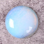 30mm Synthetic opalite round flatback cab cabochon g0257 | Etsy
