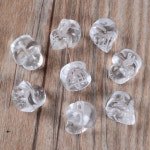 G0478 Vertically Drilled 16mm Carved Clear Quartz Rock Crystal - Etsy