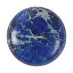 30mm Blue Sea Sediment Jasper Round Flatback Cab Cabochon G0262.12 - Etsy