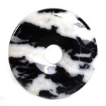 G3568.8 40mm Zebra Jasper Donut Focal Pendant Bead - Etsy