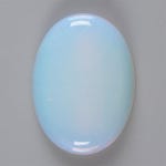 30mm Synthetic opalite oval flatback cab cabochon g2885 | Etsy