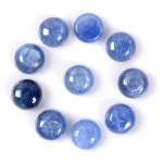 G1577 8mm Kyanite Gemstone Round Cab Cabochon - Etsy