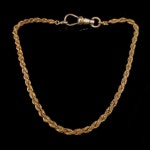 Vintage Watch Chain With Dog Clip and Spring Ring, 8 1/2 Inches Long, Yellow Gold Filled Spring, Charm Holder, 1/20 12k GF - Etsy