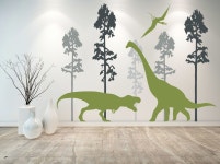 Dinosaur Wall Decor Dino Wall Decal Large Wall Decal D00692 - Etsy Dinosaur Wall Decor Dino Wall Decal  Large Wall Decal D00692... 