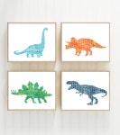 Dinosaur Prints Boys Room Dinosaur Art Print Dinosaur Prints Nursery Dinosaur Art for Nursery Prints for Boys Room Wall Art H1792... 