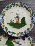 Rare Vintage Blue Ridge Hand Painted Underglaze Southern - Etsy