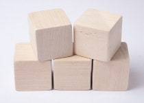 15 Pcs 1 3/4 Inch 45 Cm Unfinished Wood Blocks for Wood - Etsy