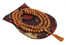 Tibetan Buddhist Genuine Sandal Wood Mala / Rosary 108 Beads / - Etsy