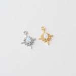 1,10,100PCS Oval Opal Star Pendant, Tiny Star Charms, Making Necklace Supplies, Real 14K Gold & Rhodium Plated G0272 - Etsy