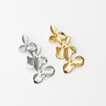 2PCS - Narcissuses Flower Connector, Brass Dangle Charm, Jewelry Making, Real 14K Gold & Rhodium Plated [C0022] - Etsy
