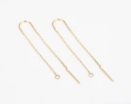 Long Chain Earring Chain Hook Earring Jewelry Earring | Etsy