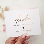 Thank You for Being My Bridesmaid Cards, Bridesmaid Gifts, Personalized Bridesmaid Card, Bridesmaid Gifts Ideas for Wedding Day... 