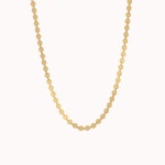 Sequin Choker • Gold, Rose Gold, or Silver - Layering Necklace - Gift for Her - Dot Disc Chain - Simple Necklace - Chain...