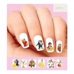 Beauty and the Beast Belle Lumiére Assorted Nail Decals Art - Etsy