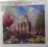 Rainbow Castle Magical Jigsaw Puzzle 1000 Pc 19.68 X - Etsy