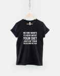 About | Etsy Funny Workout Diet Gym T-Shirt / No One Wants To Hear About Your Diet Just Eat Your Salad And Be Sad Fitness T-Shirt
