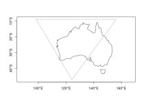 gis - Why does re-projecting a rectangle polygon result in a triangle using sf in R? - Stack Overflow Why does re-projecting a... 