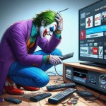 The Joker cant figure out his smart TV | Know Your Meme The Joker cant figure out his smart TV